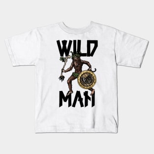 Wild Man Kids T-Shirt